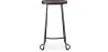 Sgabello da bar - Design industriale - Legno e metallo - 76cm - Aiyana image 7