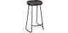 Sgabello da bar - Design industriale - Legno e metallo - 76cm - Aiyana image 7