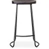 Sgabello da bar - Design industriale - Legno e metallo - 76cm - Aiyana image 7