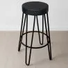 Sgabello rotondo - Design industriale - 80 cm - Elan image 7