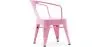 Sedia per bambini con braccioli - Sedia per bambini - Design industriale - Acciaio - Stylix image 7