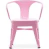 Sedia per bambini con braccioli - Sedia per bambini - Design industriale - Acciaio - Stylix image 7