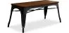 Banco di Design Industriale - Legno e Metallo - Stylix image 7