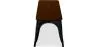 Banco di Design Industriale - Legno e Metallo - Stylix image 7