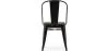 Sedia da pranzo - Design industriale - Legno e acciaio - Stylix image 7