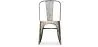 Sedia da pranzo in acciaio - Design industriale - Nuova edizione - Stylix image 7