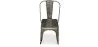 Sedia da pranzo in acciaio - Design industriale - Nuova edizione - Stylix image 7