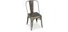 Sedia da pranzo in acciaio - Design industriale - Nuova edizione - Stylix image 7