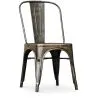 Sedia da pranzo in acciaio - Design industriale - Nuova edizione - Stylix image 7