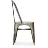 Sedia da pranzo in acciaio - Design industriale - Nuova edizione - Stylix image 7