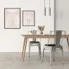 Sedia da pranzo in acciaio - Design industriale - Nuova edizione - Stylix image 7