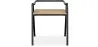 Sedia da pranzo - Design industriale - Legno e metallo - Achak image 7