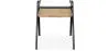 Sedia da pranzo - Design industriale - Legno e metallo - Achak image 7