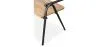 Sedia da pranzo - Design industriale - Legno e metallo - Achak image 7