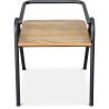 Sedia da pranzo - Design industriale - Legno e metallo - Achak image 7