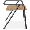 Sedia da pranzo - Design industriale - Legno e metallo - Achak image 7