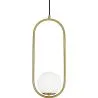 Lampada da soffitto a globo - Lampada a sospensione dorata - Ruby image 7