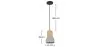 Lampada a soffitto in legno e cemento - Lampada a sospensione in Stile Scandinavo - Minnie image 7