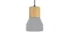 Lampada a soffitto in legno e cemento - Lampada a sospensione in Stile Scandinavo - Minnie image 7