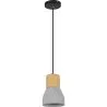 Lampada a soffitto in legno e cemento - Lampada a sospensione in Stile Scandinavo - Minnie image 7