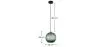 Lampada da soffitto dal design vintage - Lampada a sospensione a sfera verde - Viola image 7