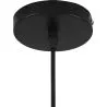 Lampada da soffitto dal design vintage - Lampada a sospensione a sfera verde - Viola image 7