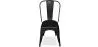 Sedia da pranzo in acciaio - Design industriale - Stylix image 7
