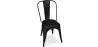 Sedia da pranzo in acciaio - Design industriale - Stylix image 7