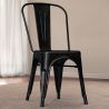 Sedia da pranzo in acciaio - Design industriale - Stylix image 7