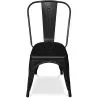 Sedia da pranzo in acciaio - Design industriale - Stylix image 7