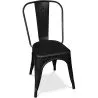 Sedia da pranzo in acciaio - Design industriale - Stylix image 7