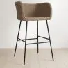 Sgabello in rattan con braccioli - Design Boho Bali - Ishita image 7