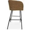 Sgabello in rattan con braccioli - Design Boho Bali - Ishita image 7