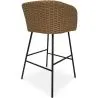Sgabello in rattan con braccioli - Design Boho Bali - Ishita image 7