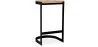 Sgabello da bar di design industriale - Legno e metallo - 60cm - Lia image 7
