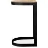 Sgabello da bar di design industriale - Legno e metallo - 60cm - Lia image 7