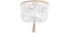 Lampada a soffitto con palle di legno - Plafoniera in stile Boho Bali - Kanda image 7