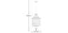 Lampada a soffitto a palle di legno - Lampada a sospensione in stile boho Bali - Lawan image 7