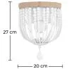 Lampada da Parete - Stile Boho - Sfere in Legno - Kanda image 7