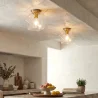 Lampada a soffitto in cristallo - Montatura a Incasso retrò - Avo image 7