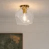 Lampada a soffitto in cristallo - Montatura a Incasso retrò - Avo image 7