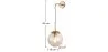  Lampada da Parete - Sfera di Vetro - Cali image 7