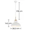 Lampada da soffitto - Lampada a sospensione in Stile Scandinavo - Sigfrid image 7