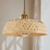 Lampada a soffitto in bambù - Lampada a sospensione in stile Boho Bali - Atria image 7