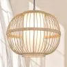 Lampada a soffitto in bambù - Lampada a sospensione in stile Boho Bali - Kaula image 7