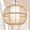 Lampada a soffitto in bambù - Lampada a sospensione in stile Boho Bali - Kaula image 7