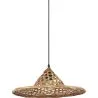Lampada da soffitto in bambù - Lampada a sospensione stile Boho Bali - Flora image 7