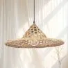 Lampada da soffitto in bambù - Lampada a sospensione stile Boho Bali - Flora image 7