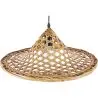 Lampada da soffitto in bambù - Lampada a sospensione stile Boho Bali - Flora image 7