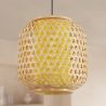 Lampada da soffitto in bambù - Lampada a sospensione in stile Boho Bali - Ubon image 7